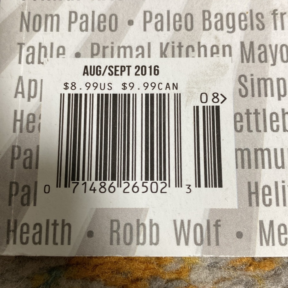 PALEO Our ANNUAL BEST OF PALEO ISSUE Aug / Sept 2016 EUC - Picture 2 of 9